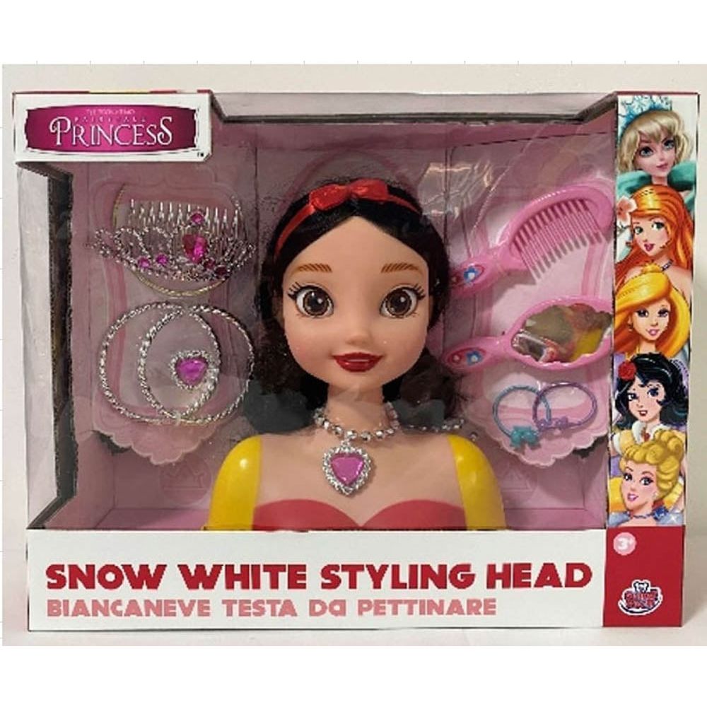 Grandi Giochi Princess Styling Head Snow White (Gg02998E) Age- 3 Years & Above