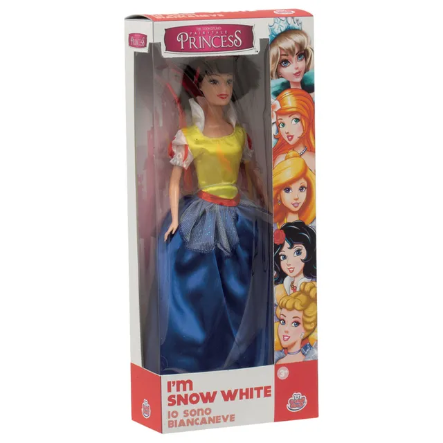 Grandi Giochi Princess Snow White Doll 30CM (GG03004E) Age- 3 Years & Above )
