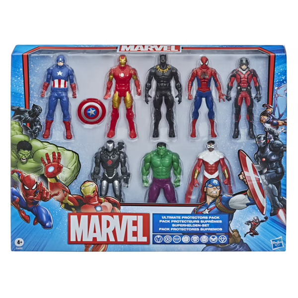 Hasbro Marvel 15cm Supreme Protectors Figures (Pack of 8) Age- 5 Years & Above