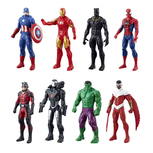 Hasbro Marvel 15cm Supreme Protectors Figures (Pack of 8) Age- 5 Years & Above