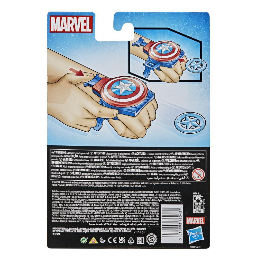 Hasbro Marvel Captain America Shield Gauntlet Disc Blaster 5Y+