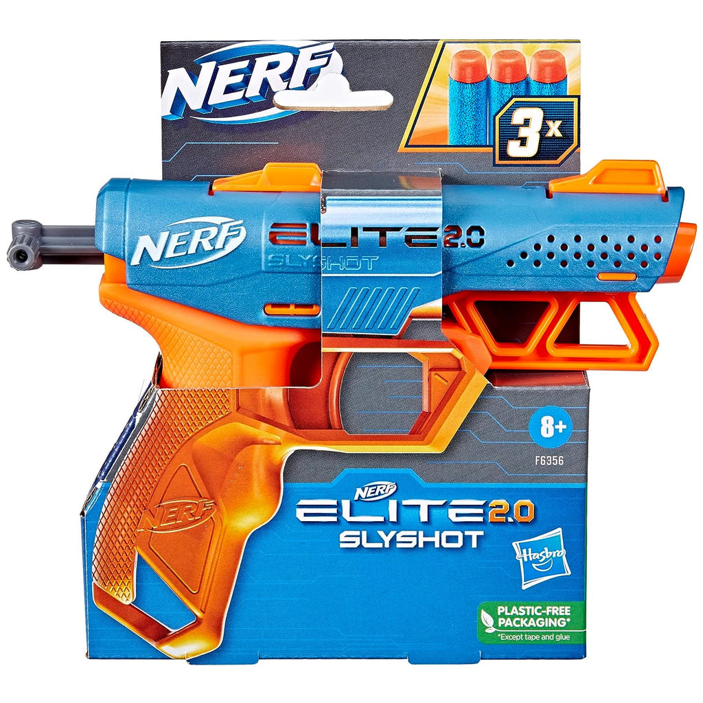 Hasbro Nerf Elite 2.0 Slyshot Gun Set Multicolor Age- 8 Years & Above