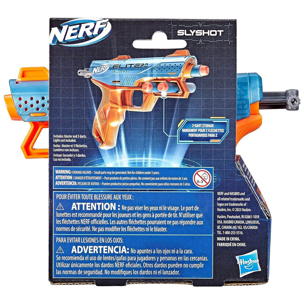 Hasbro Nerf Elite 2.0 Slyshot Gun Set Multicolor Age- 8 Years & Above