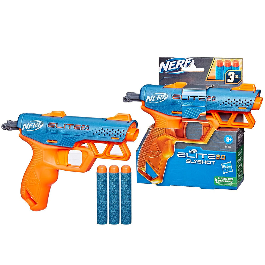 Hasbro Nerf Elite 2.0 Slyshot Gun Set Multicolor Age- 8 Years & Above