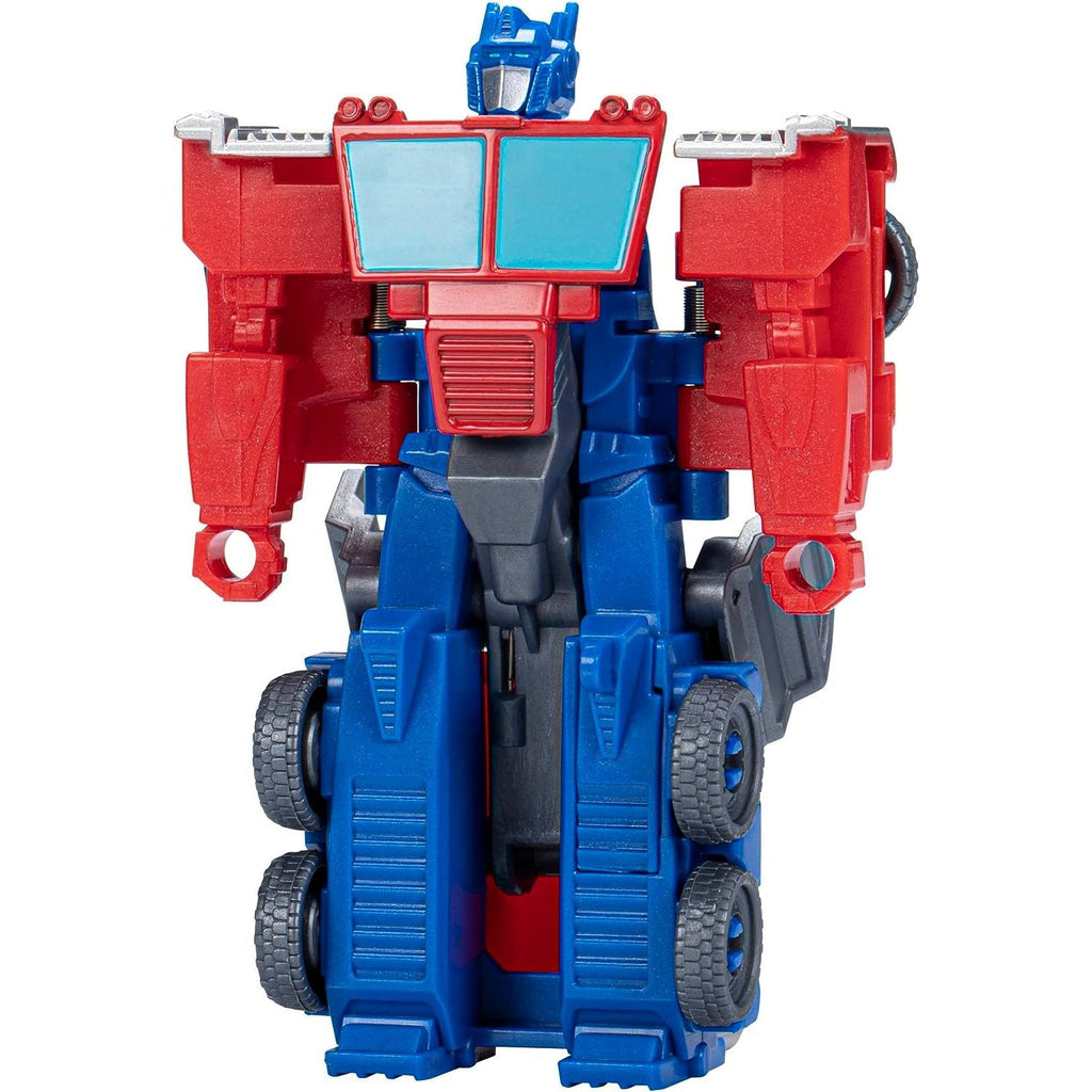 Hasbro Transformers Earthspark 1 Step Flip Changer Optimus Prime Figure Age- 4 Years & Above