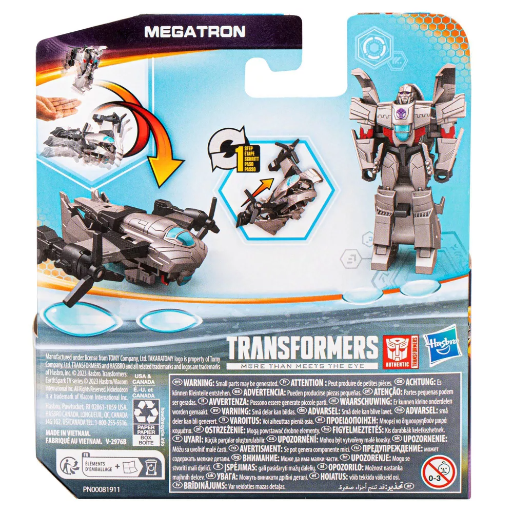 Hasbro Transformers Megatron 1-Step Flip Changer Action Figure Age- 4 Years & Above