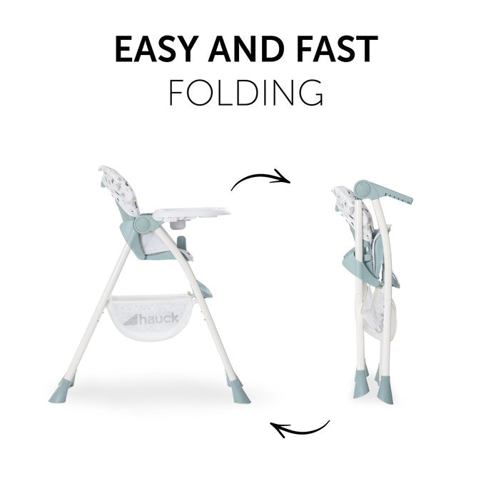 Hauck Sit N Fold Feeding Chair Space Age 6 Months & Above