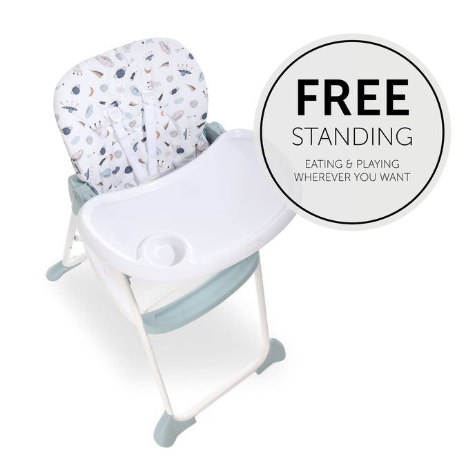 Hauck Sit N Fold Feeding Chair Space Age 6 Months & Above