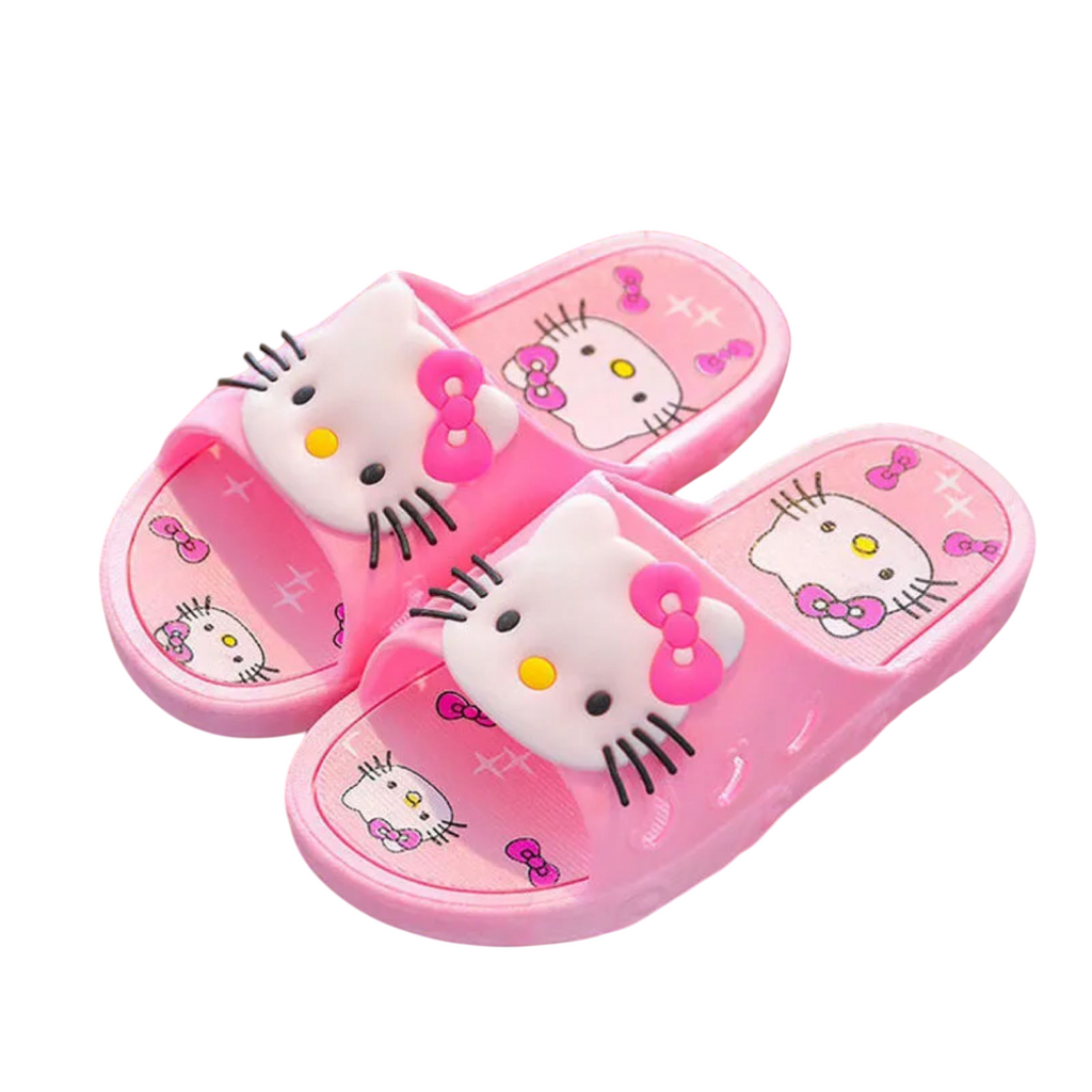 Hello Kitty Cute Waterproof Girls Slippers Pink