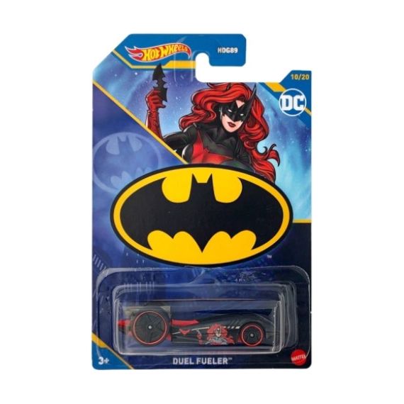 Hot Wheels Batman Duel Fueler Car Red/Black Hdg89 Age- 4 Years & Above