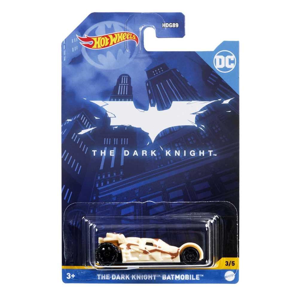 Hot Wheels Batman The Dark Knight 1:64 Batmobile Diecast Car Cream Hdg89 Age- 4 Years & Above
