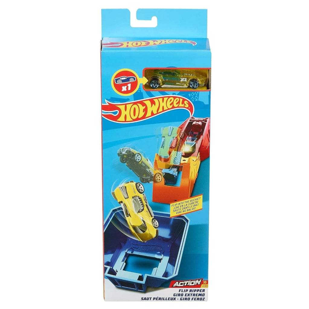 Hot Wheels Classic Stunt Track Set of 4 Fwm85/Hdr82 Age- 4 Years & Above