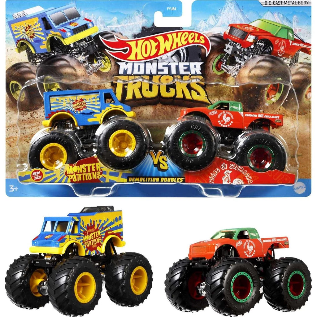 Hot Wheels Mt 1:64 Dd 2-Pk Fyj64 Age- 4 Years & Above