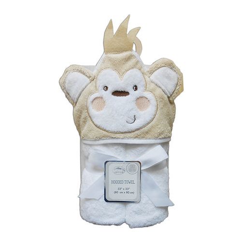 Motherschoice 3D Hooded Towel Monkey (80 x 80 cm) IT11603 Age- Newborn to 4 Years