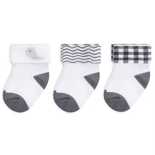 Infancie  Baby 3-Pack Socks Grey/White IT3931