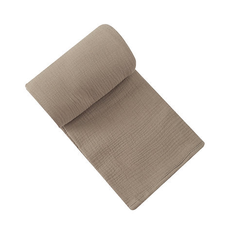 Infancie Baby Double Sided Muslin Blanket Beige (100 x 100 cm) IT5356 Age- Newborn & Above