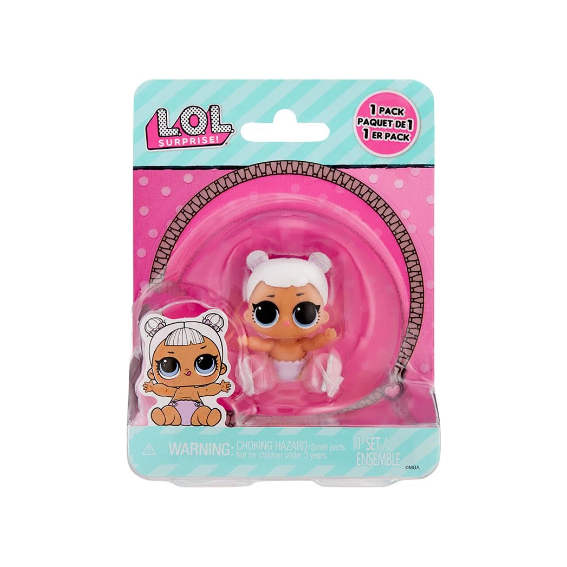 L.O.L. Surprise OPP Lil Sis-Lil Snw Angl Multicolor Age- 3 Years & Above