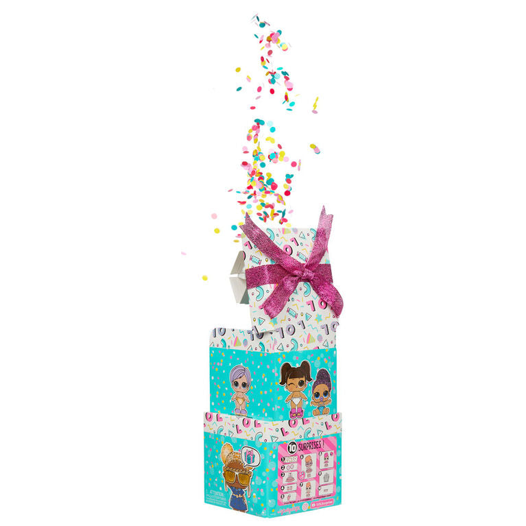 LOL Surprise Confetti Pop Birthday Sisters Multicolor Age 3 Years Above Peekaboo