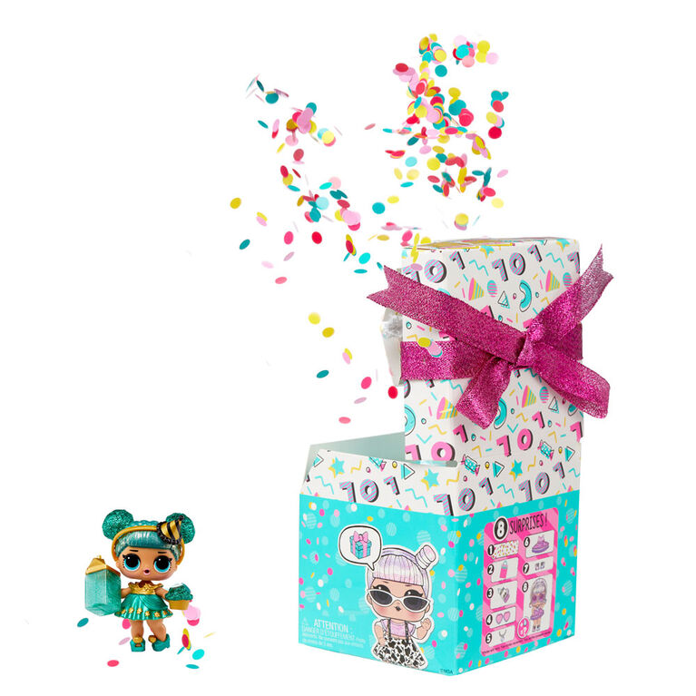 LOL Surprise Confetti Pop Birthday with 8 Surprise Multicolor Age- 3 Years & Above