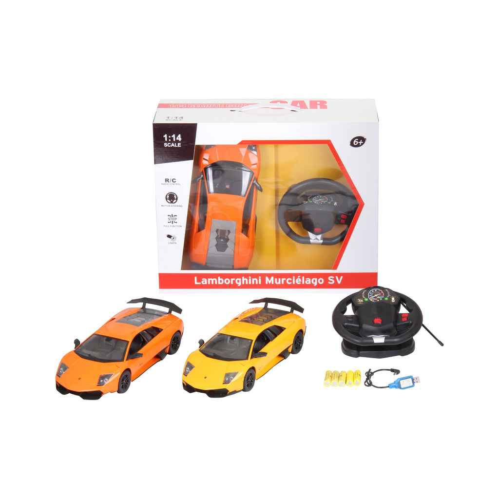 Lamborghini 1:14 Authorized Remote Control Car LP670+ Steering Wheel MJ3657720 Age- 3 Years & Above
