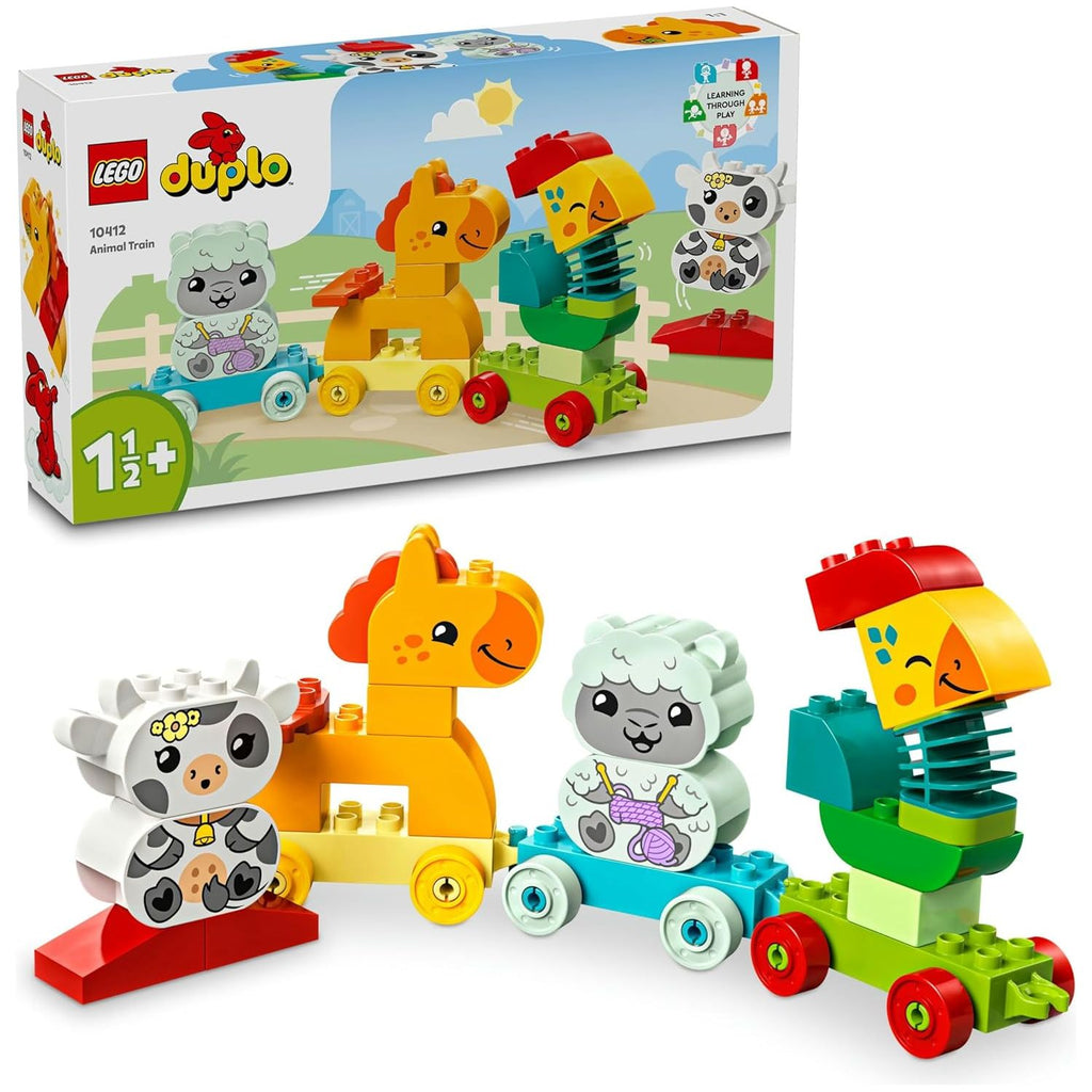 Lego Animal Train Building Blocks Multicolor Age- 18 Months & Above