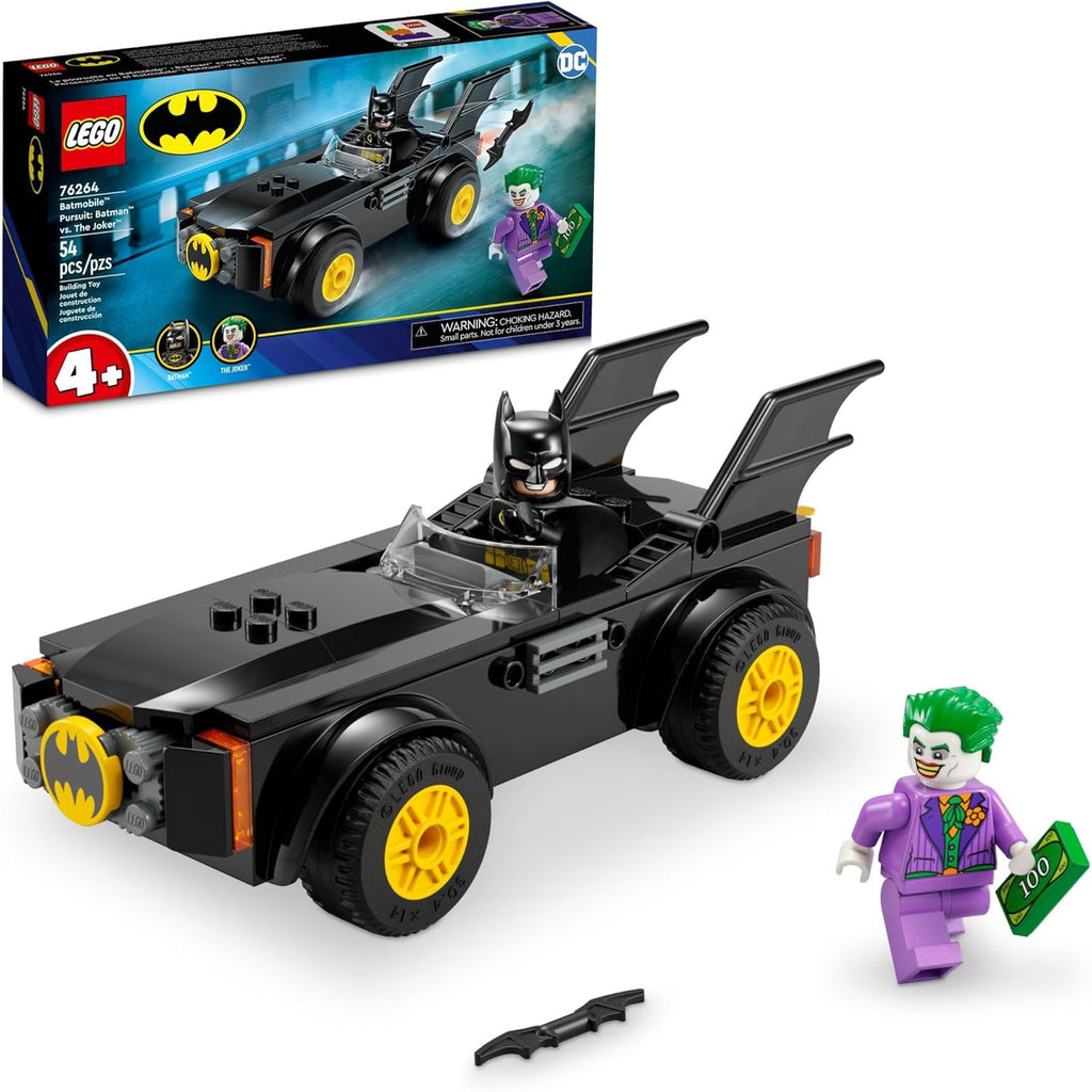 Lego Batmobile™ Pursuit: Batman™ vs. The Joker™ Building Blocks Multicolor Age- 4 Years & Above