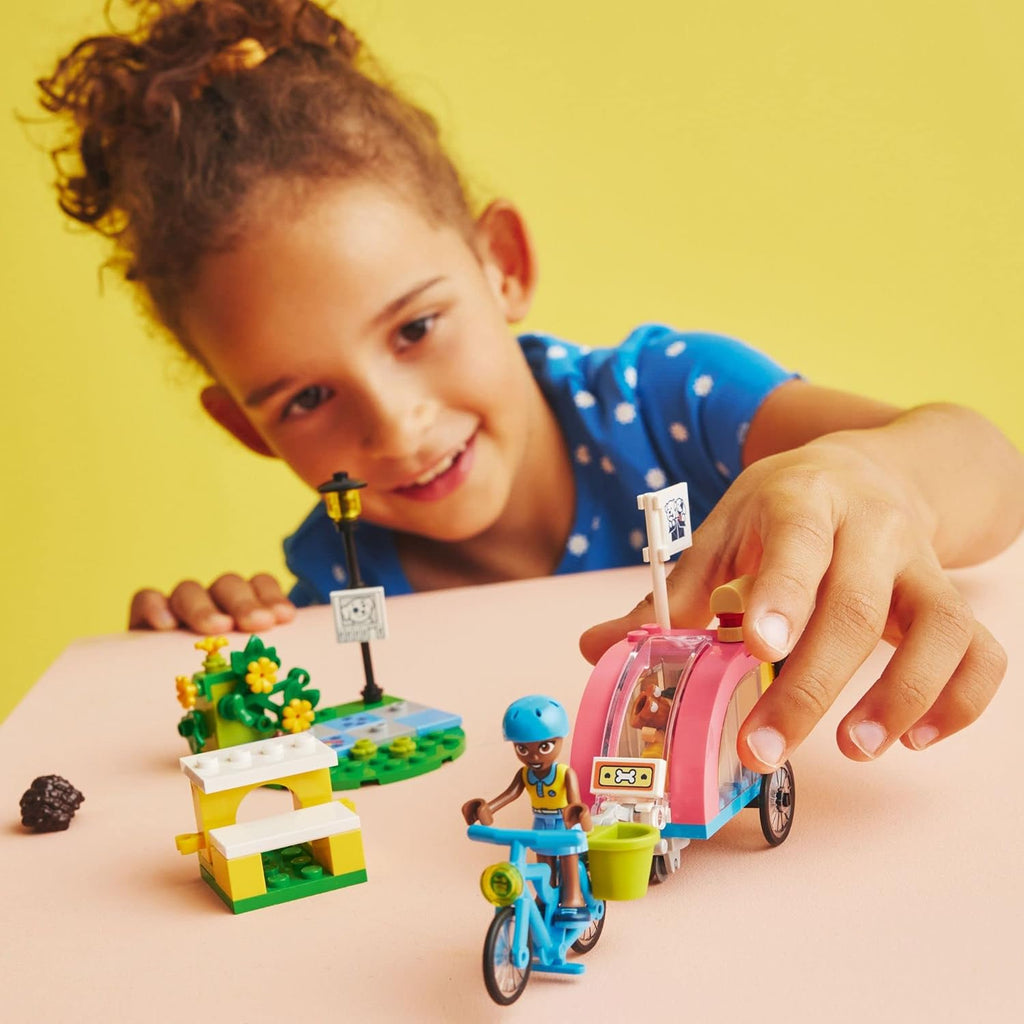 Lego Dog Rescue Bike Playset Age- 4 Years & Above