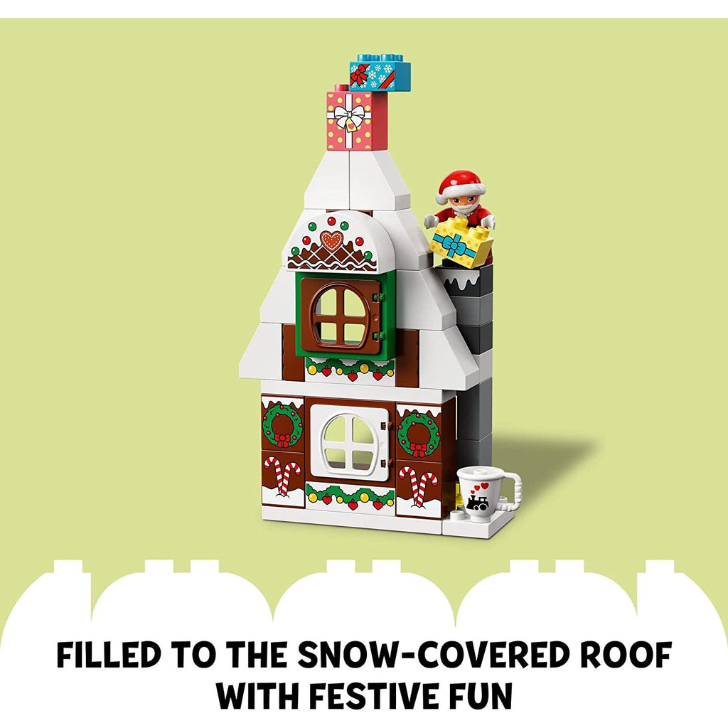 Lego Duplo Santa's Gingerbread House Age- 2 Years & Above