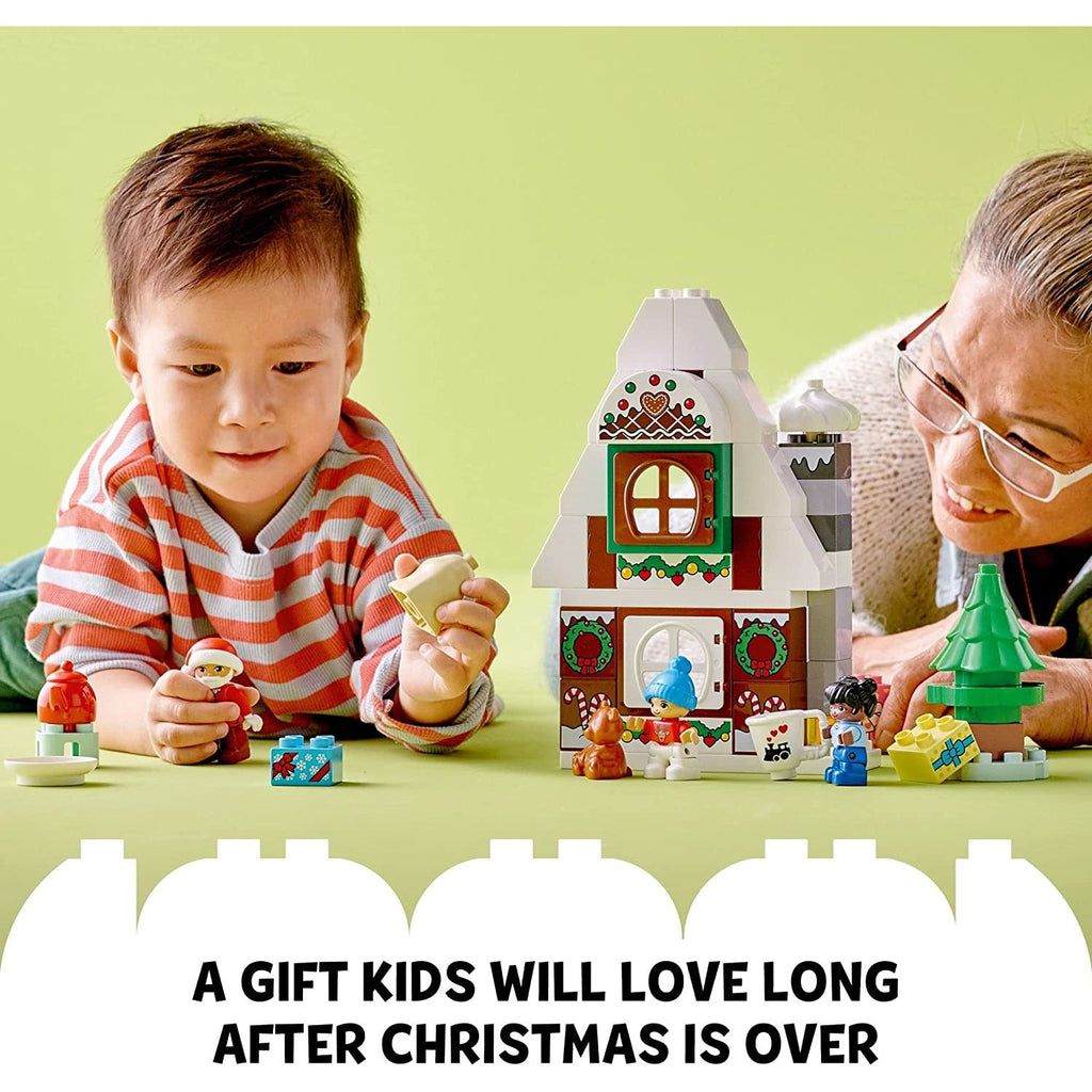 Lego Duplo Santa's Gingerbread House Age- 2 Years & Above