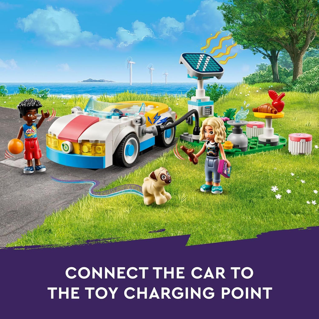 Lego Electric Car and Charger Building Blocks Multicolor Age- 6 Years & Above