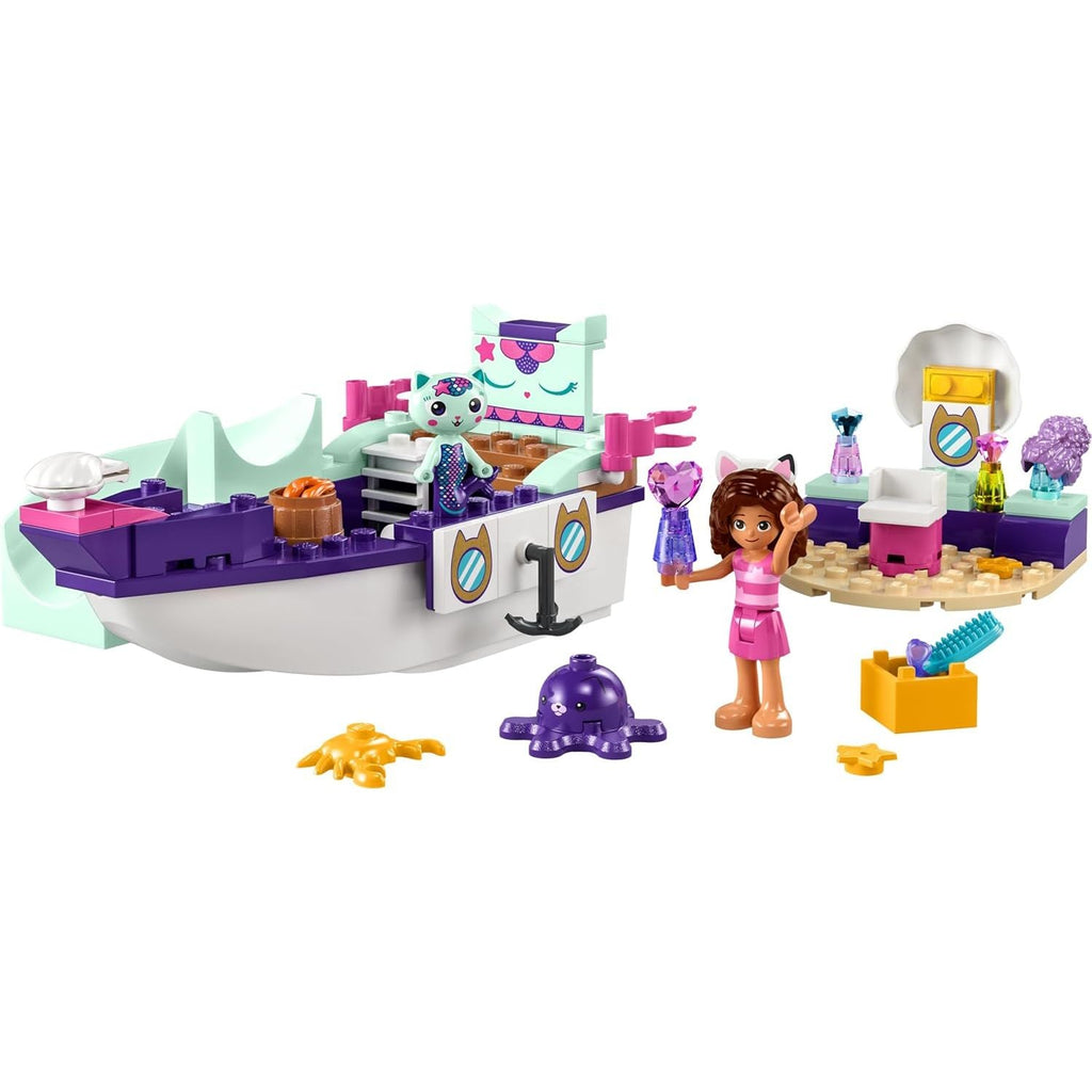 Lego Gabby & MerCat's Ship & Spa Building Blocks Multicolor Age- 4 Years & Above