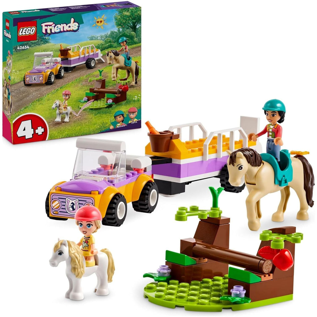 Lego Horse and Pony Trailer Building Blocks Multicolor Age- 4 Years & Above