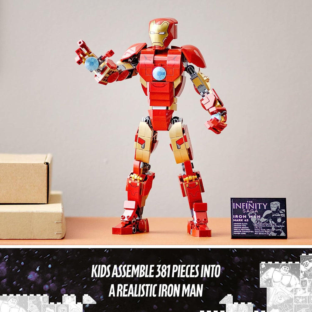 Lego Iron Man Figure Playset Age 9 Years Above Peekaboo