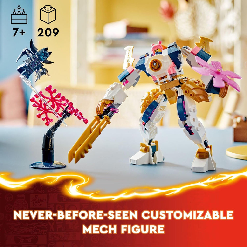 Lego Sora's Elemental Tech Mech Building Blocks Multicolor Age- 7 Years & Above
