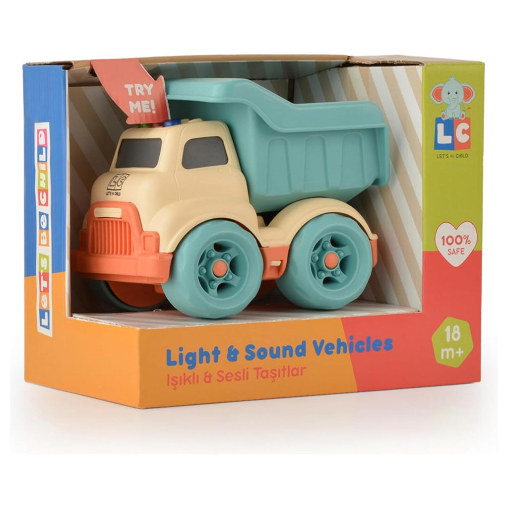 Let's Be Child Kids Mini Truck With Music &Light (Lc-31016) Assorted Age- 18 Months & Above