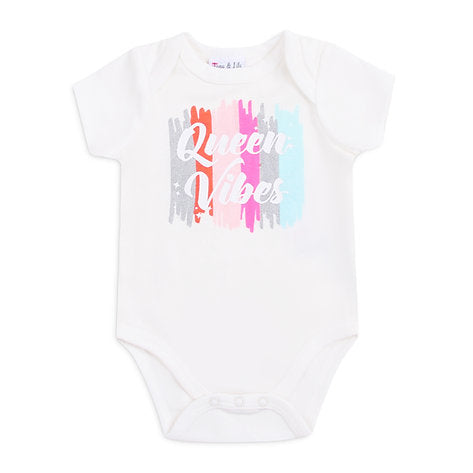 Luna & Lily Infant Girls Rainbow 3-Piece Gift Set of Bodysuit, Tutu Skirt and Headband IT11108