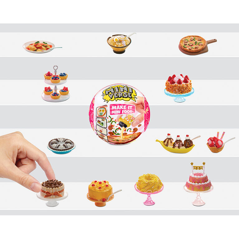 MGA's Miniverse Make It Mini Food Diner Series 2 Mini Collectibles Multicolor Age- 3 Years & Above