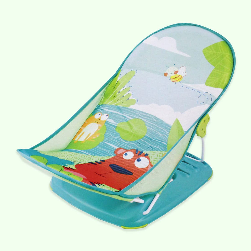 Mastela Deluxe Baby Bather Blue/Green  7037 Age- Newborn & Above