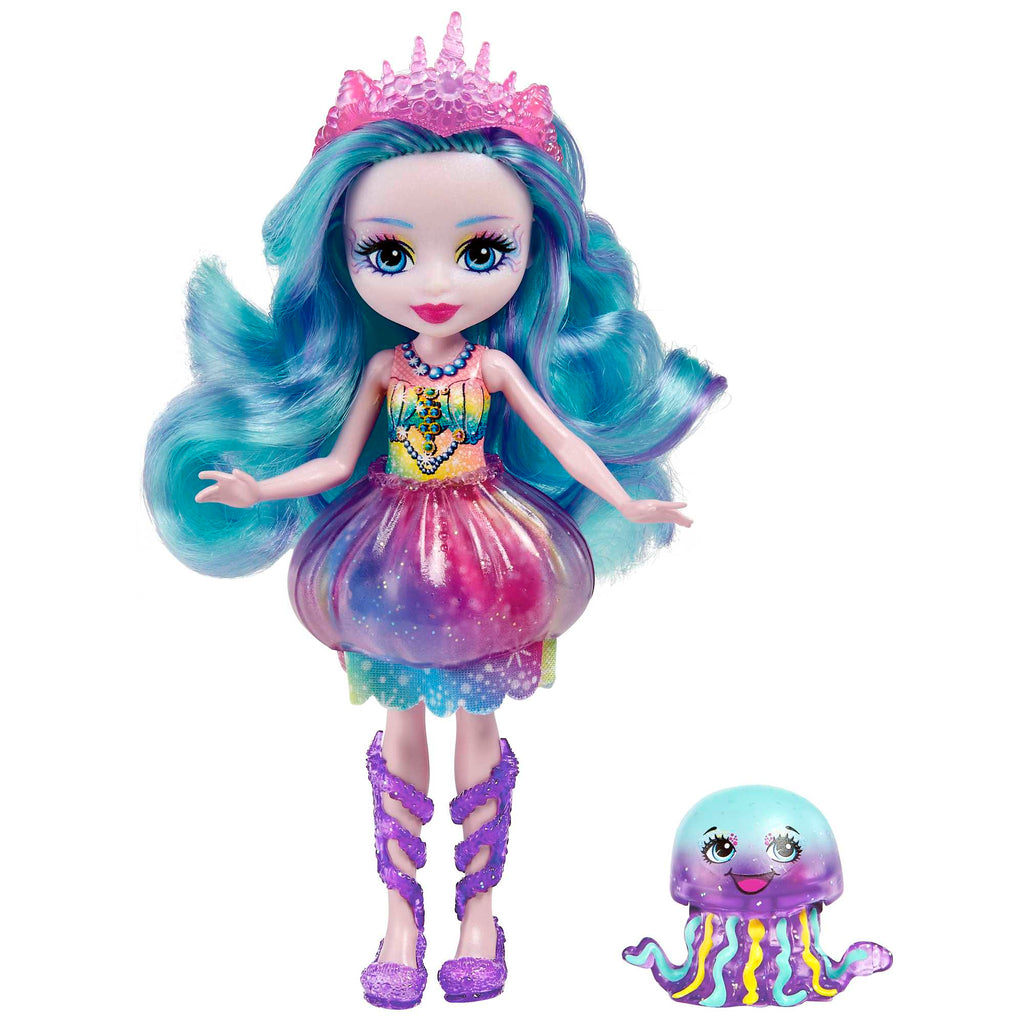 Mattel Enchantimals Royals Medusa Doll & Jellyfish Hff34 Age- 4 Years & Above
