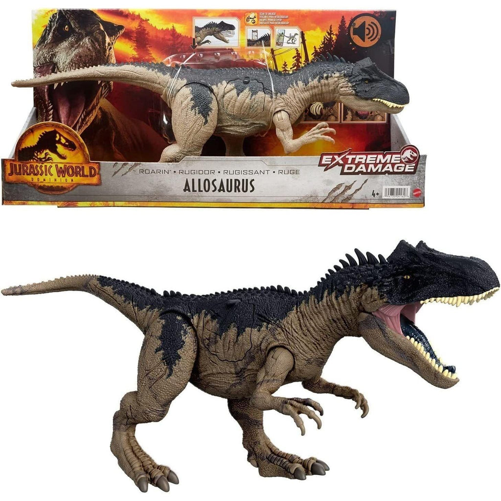Mattel Jurassic World Articulated Dinosaur Allosaurus Age- 4 Years & Above