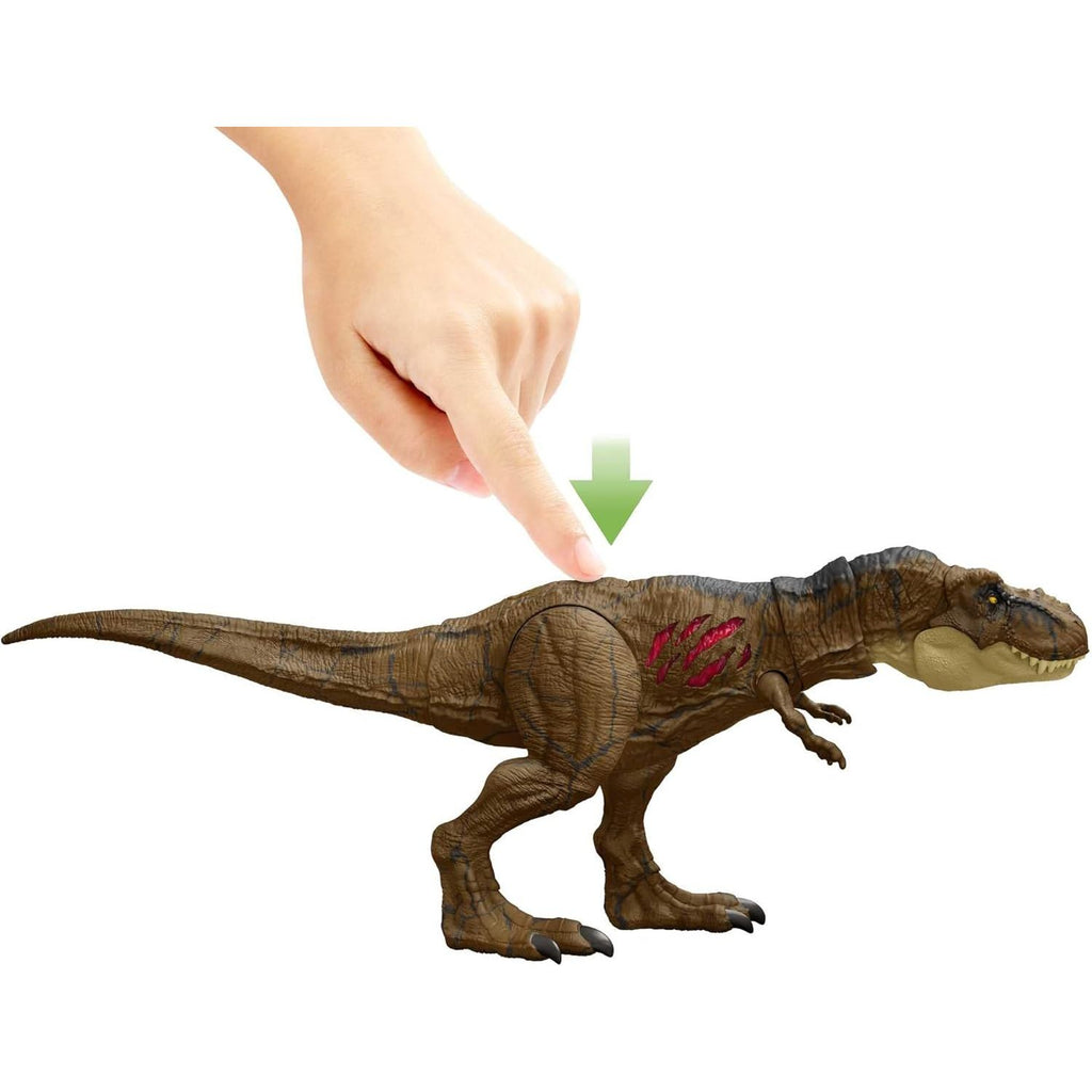Mattel Jurassic World Dominion Extreme Damage Tyrannosaurus Rex Age- 4 Years & Above