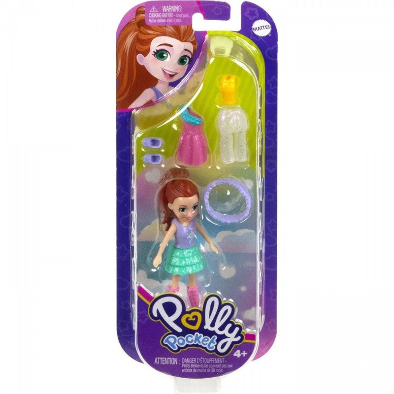 Mattel Polly Pockets Mini Doll with Clothes & Accessories Multicolor Hnf50/Hkv82 Age- 4 Years & Above