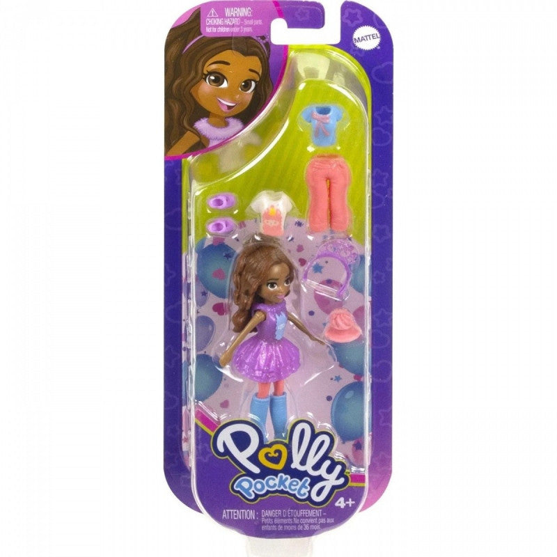 Mattel Polly Pockets Mini Doll with Clothes & Accessories Multicolor Hnf50/Hkv85 Age- 4 Years & Above