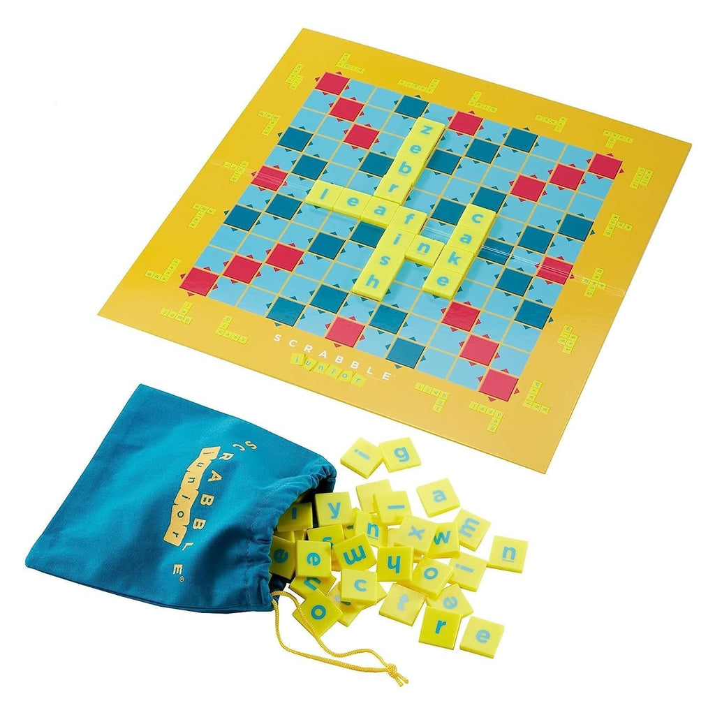 Mattel Scrabble Junior English Board Game Age- 6 Years & Above