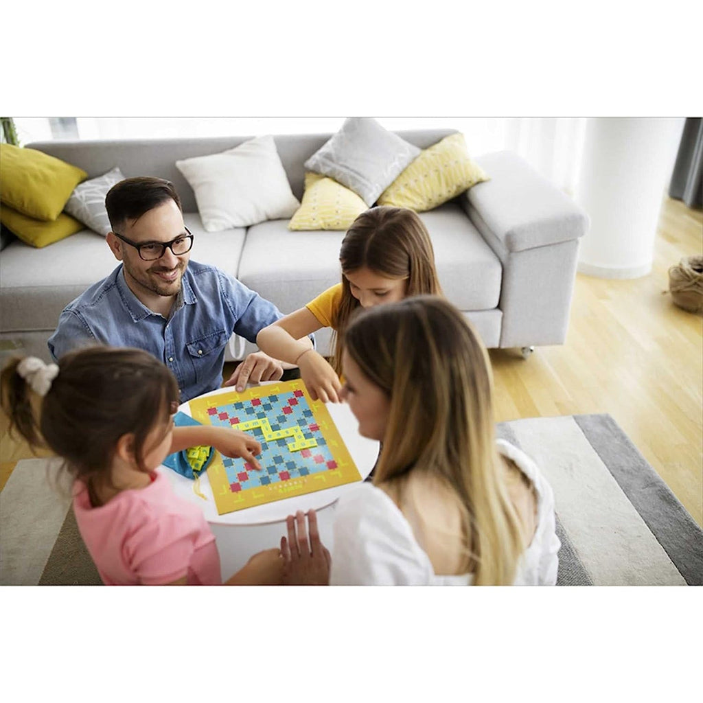 Mattel Scrabble Junior English Board Game Age- 6 Years & Above