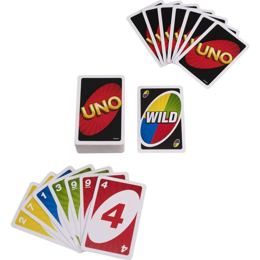 Mattel UNO Card Game Multicolor Age- 6 Years & Above