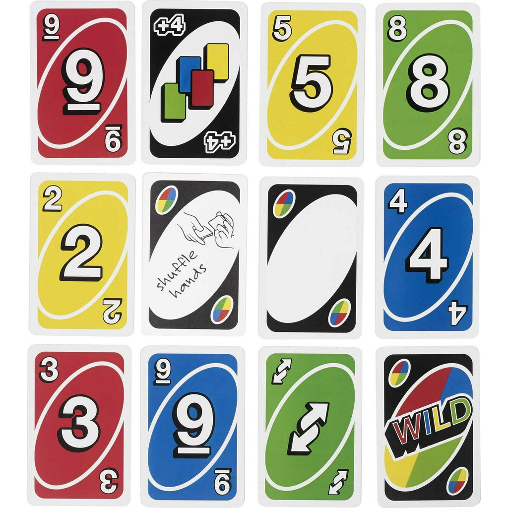 Mattel UNO Card Game Multicolor Age- 6 Years & Above