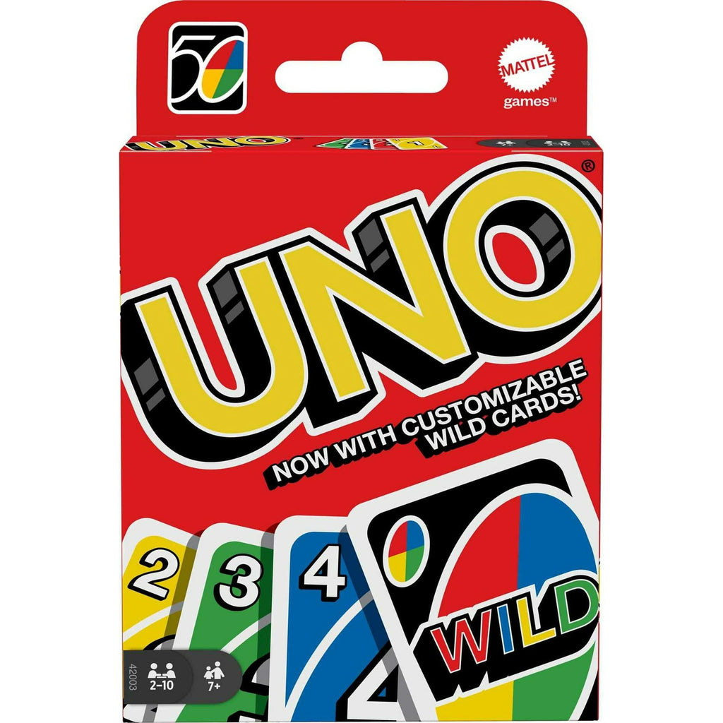 Mattel UNO Card Game Multicolor Age- 6 Years & Above