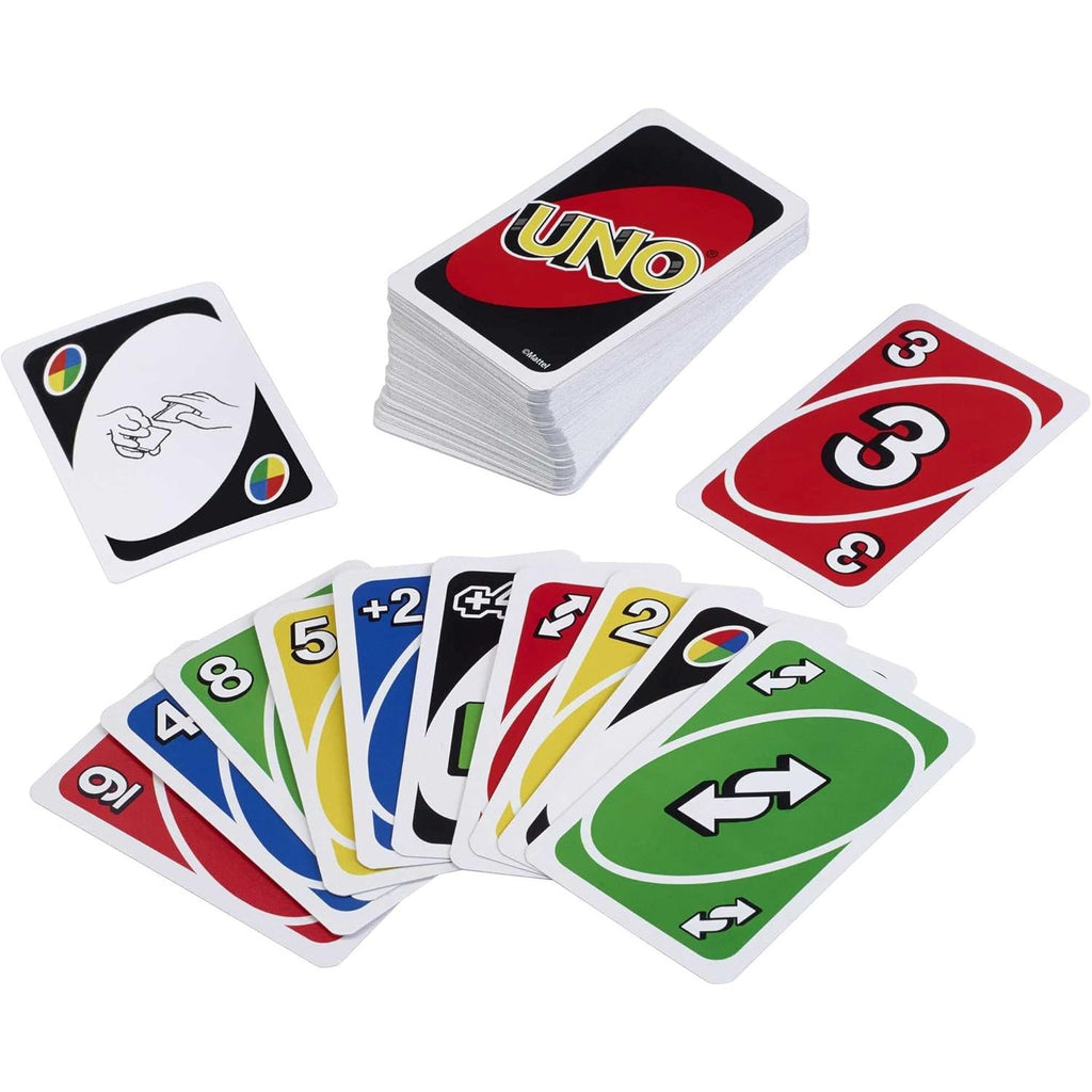 Mattel UNO Classic Colour  & Number Matching Card Game Age- 7 Years & Above