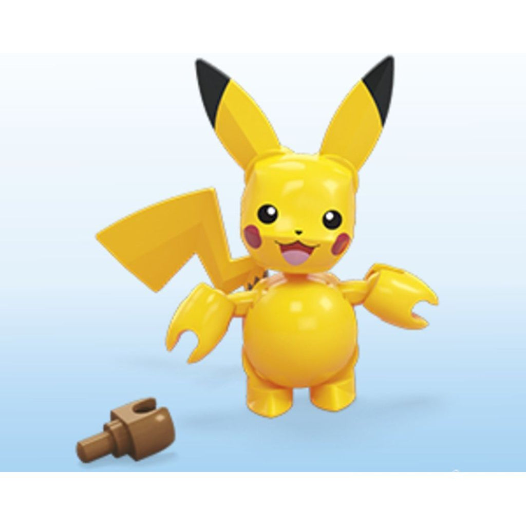 Mega Bloks Construx PokÃ©mon Pikachu's Beach Splash Building Toy Kit (79 Pieces) Multicolor Age- 6 Years & Above